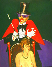 The Hypnotist, 2000 Oil on Canvas
