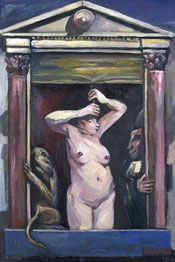 The Window, 1982 93 x 60cms Oil on Canvas